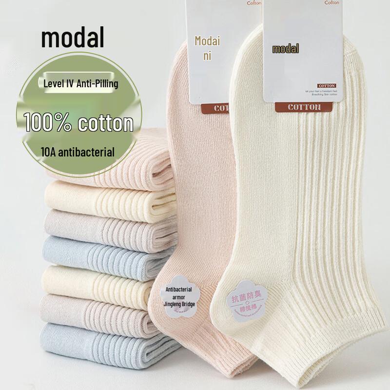 Women s 100% Cotton Anti-Odor Ankle Socks 6-Pack One Size