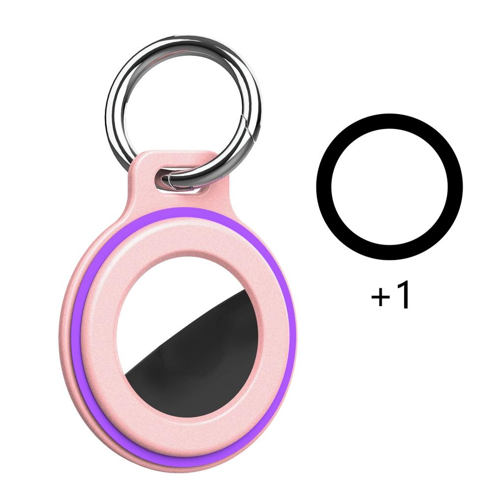 For Apple Airtags Locator Silicone Protect Case For Kids/Pet/Backpack With Strap Lanyard + Keychain AirTag GPS Tracker Accessory