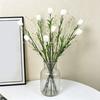 Artificial Tulip Flower Realistic Fake Flower Bouquet Long Stem Faux Floral Arrangement for Home Office Wedding Decoration