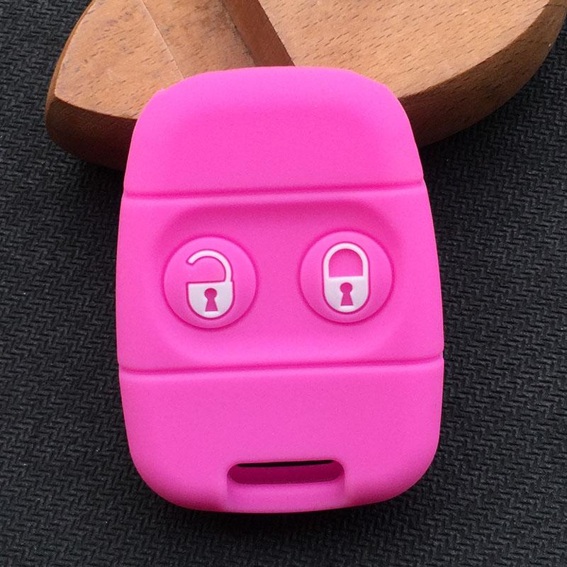 Silicone Car Key Cover Case for Rover MG for Land Rover Defender Freelander 2Buttons Remote Key Alarm Key Case Shell