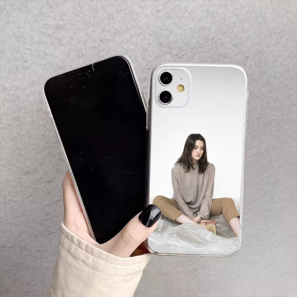Sarah Pidgeon Handyhülle Für iPhone17,16,15,14,13,12,11 Plus,Pro Max Weiche Transparente Hülle