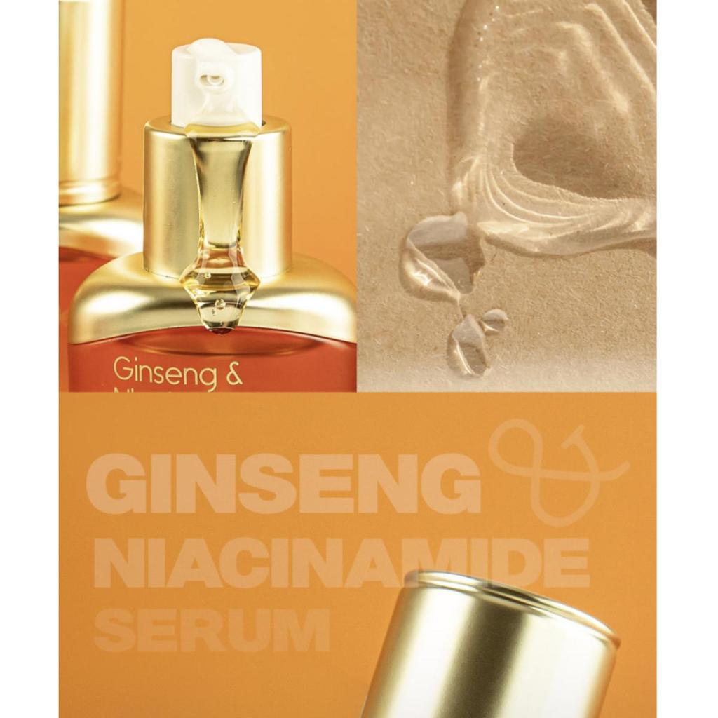 Farmstay Ginseng & Niacinamide Cream  55ml + Serum 35ml