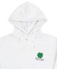 [Unisex] Clover Board Hoodie_Melange White