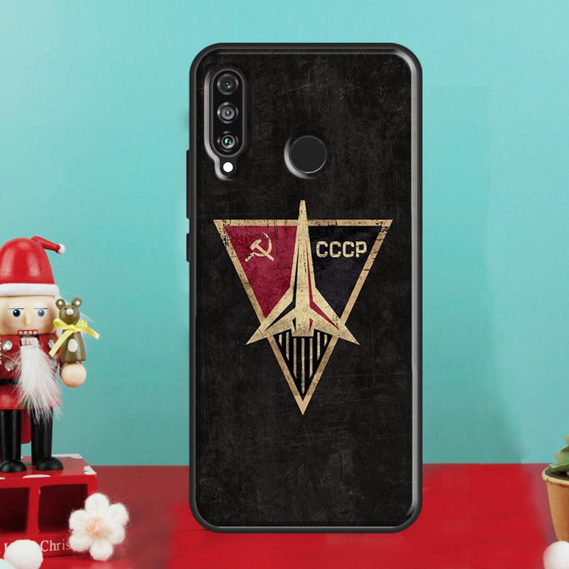 Red Soviet Union USSR Flag For Huawei Nova Y70 Y90 Y60 Y72 Y61 Y91 12s 12i 11i 7i 8i 9 10 SE P60 Pro P30 P40 Lite Case