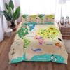 World Nautical Map Duvet Cover Set Bed Linen Collection King Queen Double Full Twin Single Size Fits Comforter