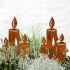 Outdoor Christmas Tree Garden Candles & Holiday Ground Inserts for Home