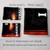 Basketball court design Bedding Duvet cover sets Duvet covers Pillowcases gifts (1 * Duvet Cover 2 * Pillowcases, without duvet insert)