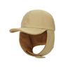 Outdoor winter cycling ear protection baseball hat double-sided with fleece thickened warm new baseball hat versatile
