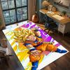 Goku Non Slip Daily Use Floor Mat, Washable Large Area Carpet Rug Bedroom Gamer Room Decor.-TING