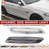 2X LED Sequential Fender Indicator Side Marker Blinker Turn Signal Lights for BMW 5 Series F10 F11 528i 528iX 535i 2011 12 2013