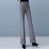 Big Size Wool Blend Straight Pants Woolen Wide Leg Pants Women Winter Casual  High Waist Loose Trousers