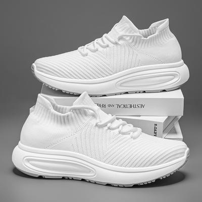 Breathable Men Casual Shoes Lightweight Outdoor Male Walking Shoes Anti-slip Men's Sneakers Slip On Flats Vulcanized Shoes