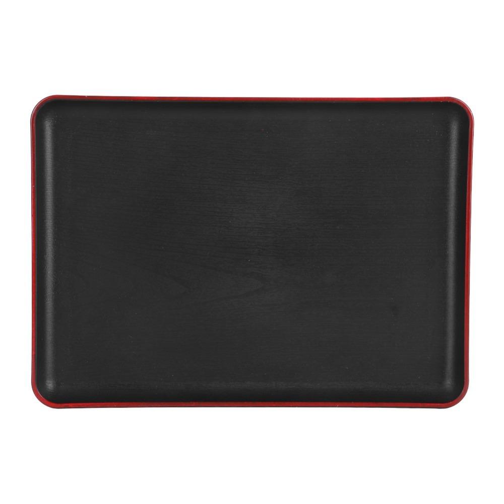 Rectangular Overall Food Carry Platter Anti-slip Matte Dinner Service Tray  Beverage Placement JB-692-32*23CM