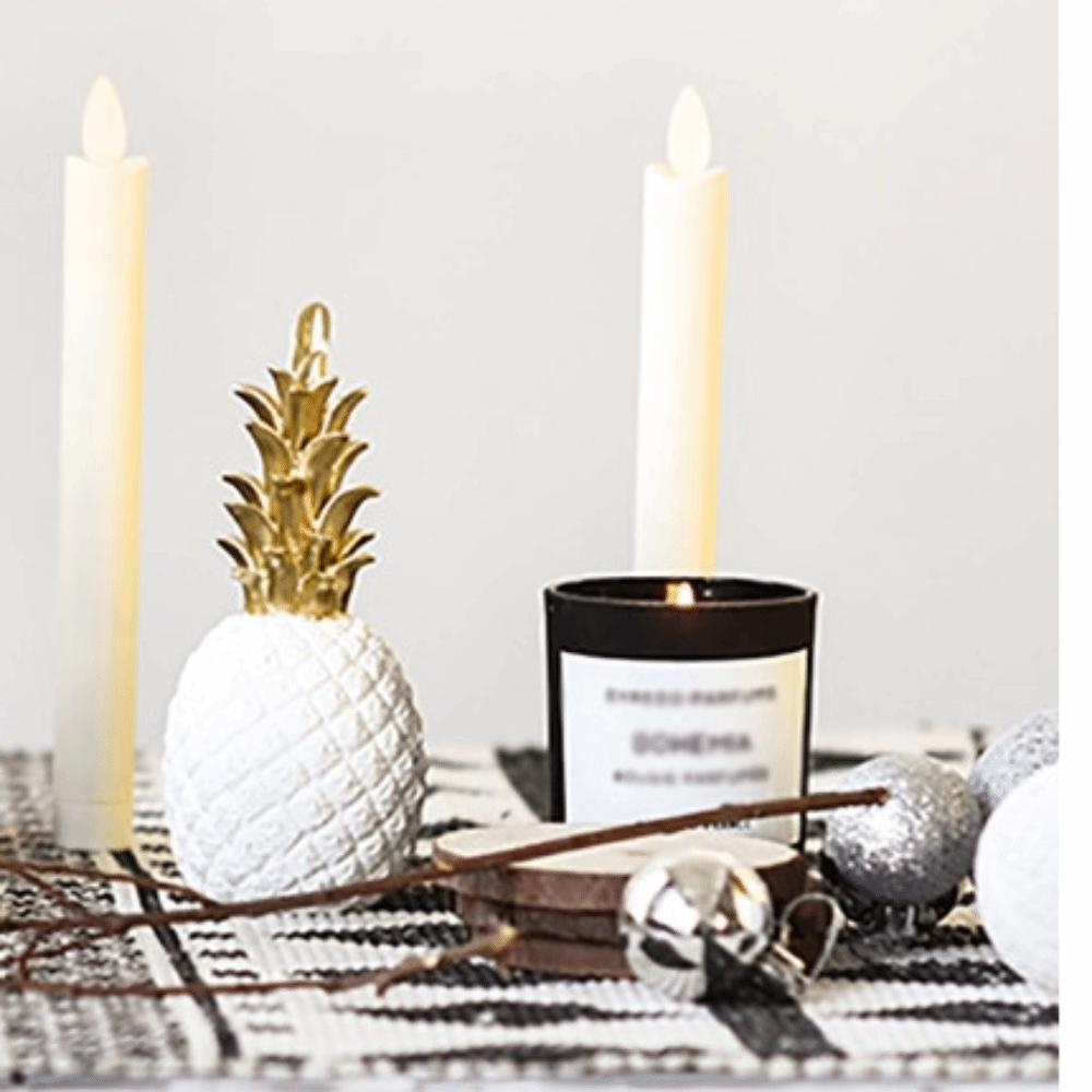 Embossed Texture Surface Resin Pineapple Table Ornament Bedroom Table Decoration