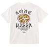 PEACE PIZZA Short Sleeve Small Tee, 105251011015, White,