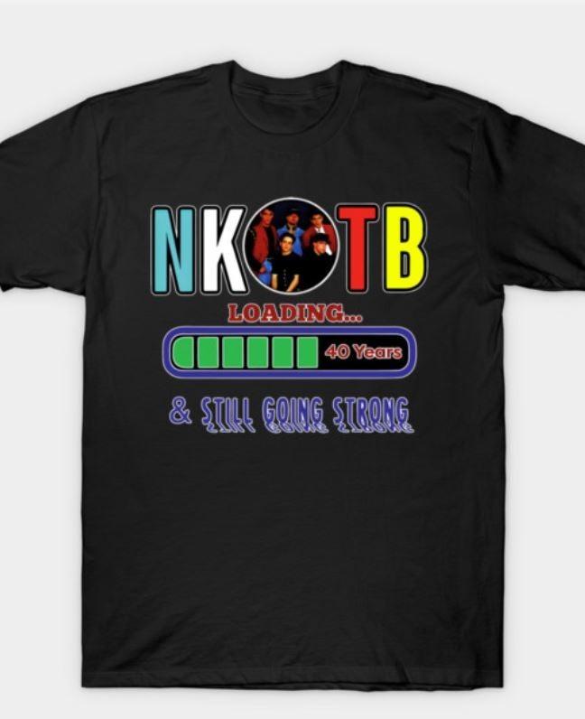 New New Kids On The Block Loading & Still T-shirt S to 5XL NE114 Unisex T-Shirt L