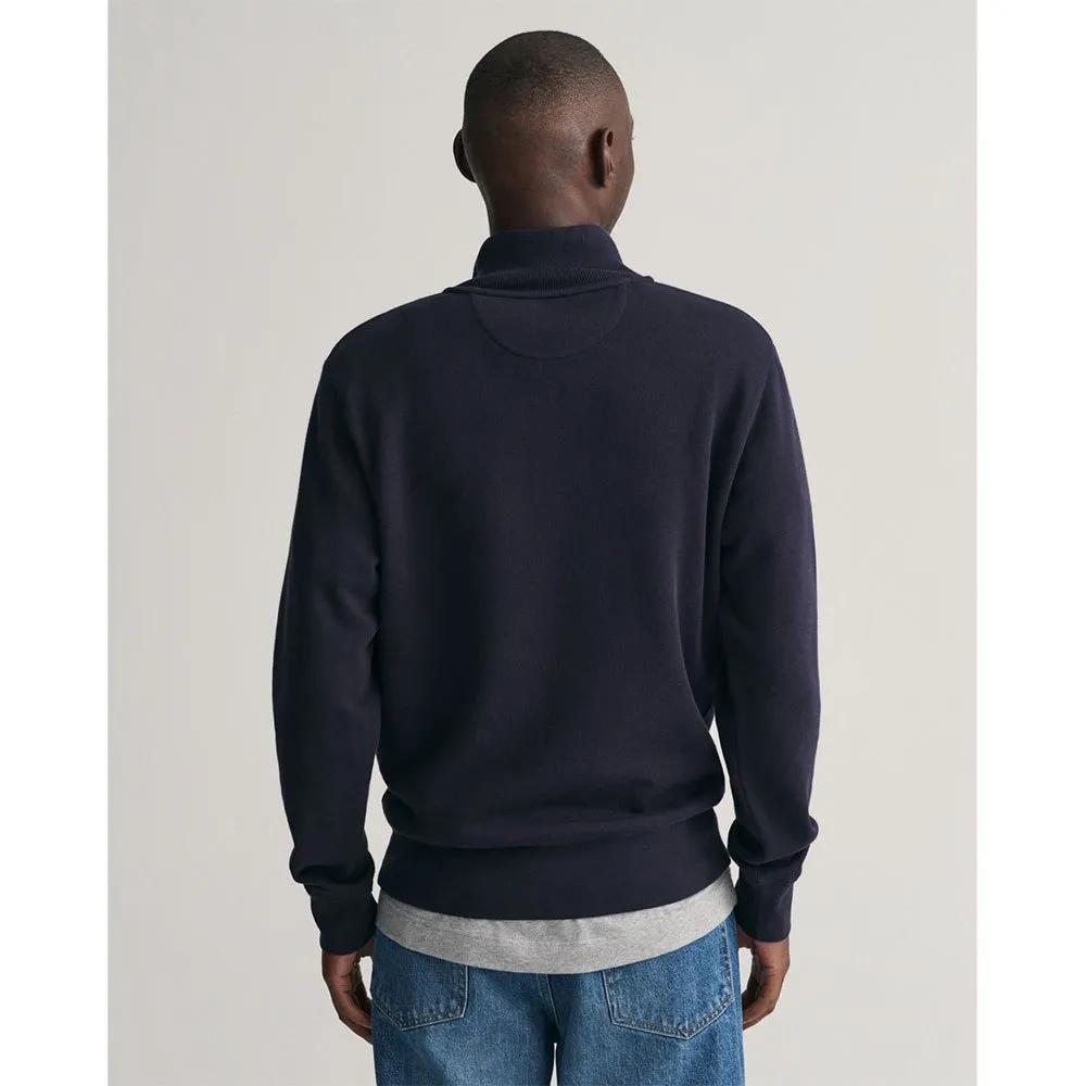 Gant Sacker Rib Half-zip Sweater