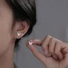 Elegant Fresh Butterfly Stud Earrings - Sweet, Simple Screw-on Cochlea Accessories