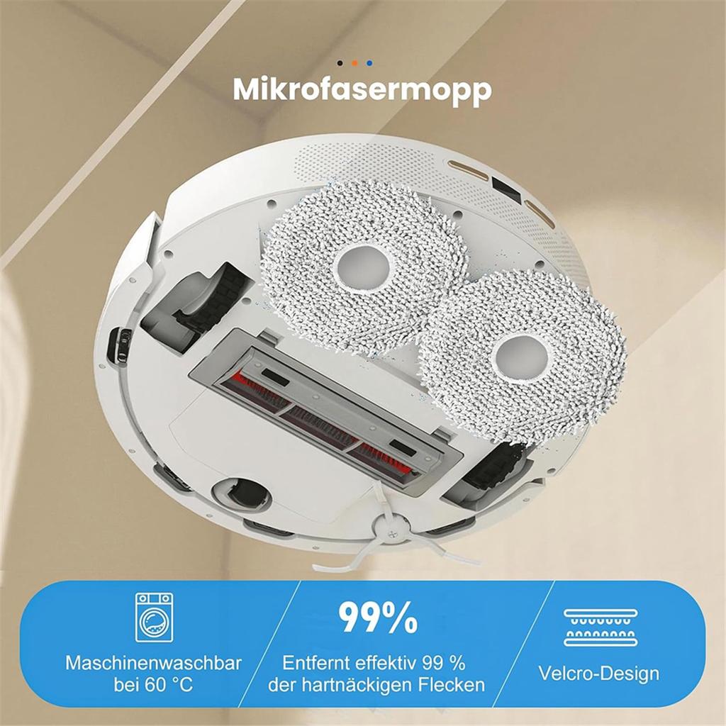 For Xiaomi Robot Vacuum X20+ Robot Vacuum Cleaner Main Side Brush Hepa Filter Mop Cloth Dust Bags Replacement Parts