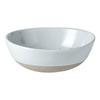 Minimalist Style Brown Bottom Ceramic Bowl Creative Oval Bowl Household Dish Bowl Noodle Bowl Salad Bowl Sesame Glaze Tableware Bowl