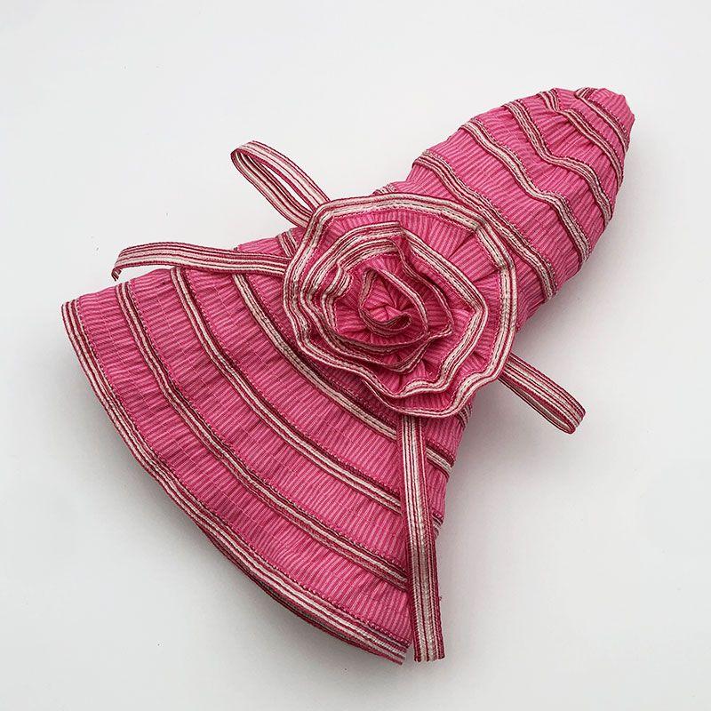 Summer Hat Women's New Style Sun Protection Sun Shading Beach Trip Foldable UV Resistant Women's Cool Hat Big Brim