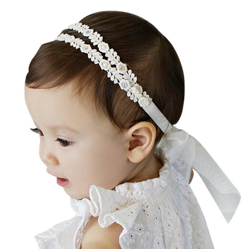 Infant Baby Girls Headwear Hair Elastic Bands Ribbon Children Headbands Accessories Hairband Headwrap