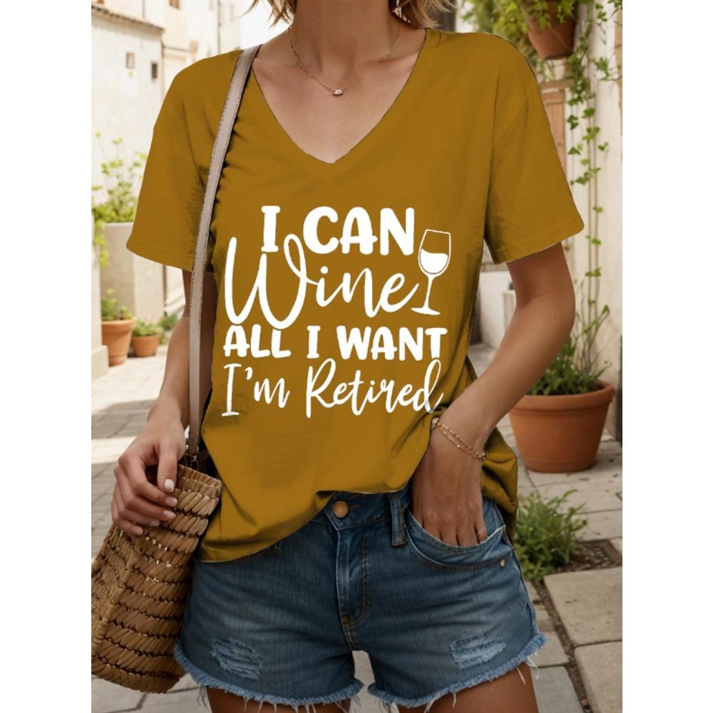 Camiseta de Verano para Mujer Estampado Vintage Manga Corta Camisetas Casuales Tops Estampados