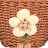 Kids Bike Basket Easy to Install Woven Front Bicycle for Children
