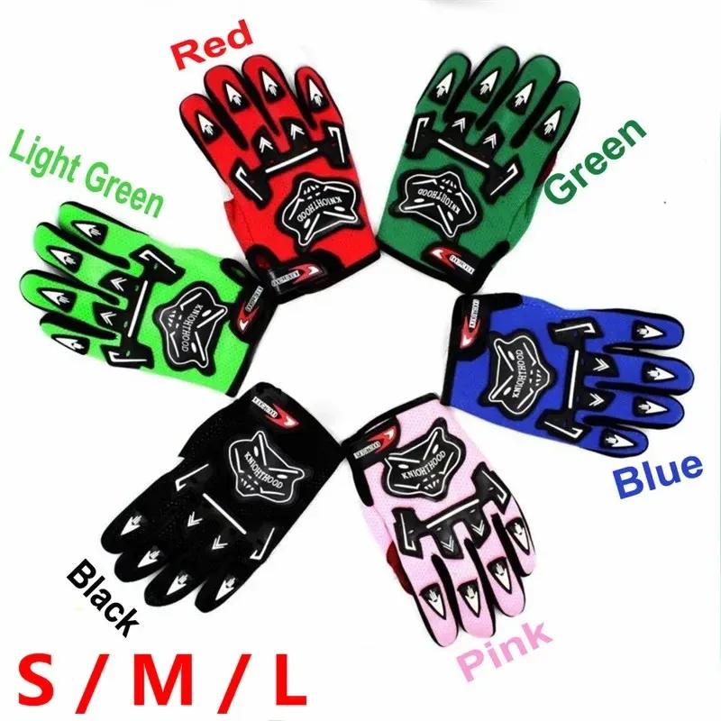 TDPRO Celoprstové motocyklové rukavice Dětské Luvas Motocross Luvas Motorbike Guantes Dětské Závodní Moto Rukavice