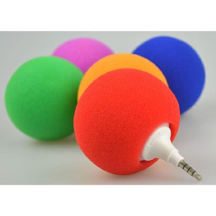 Upgraded Mini Speaker Portable Audio Speaker Sponge Ball Speaker for Besties