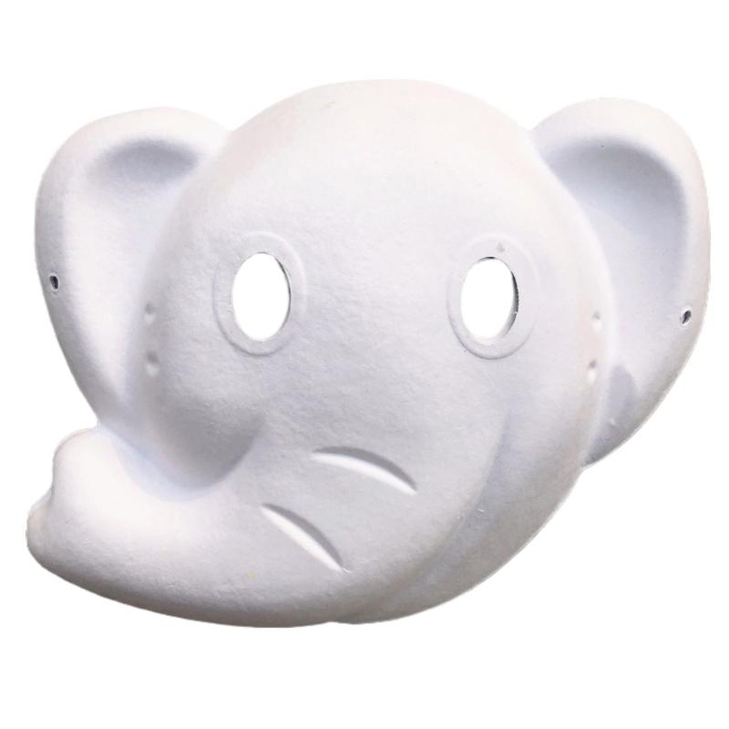 

White Paintable Mask Blank Costume Mask DIY Full Face Mask Paintable Blank White DIY Mask Craft Mask Paper Cosplays Mask