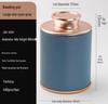 Compact Sealed Tea Canister for Single Brew - Portable and Reusable