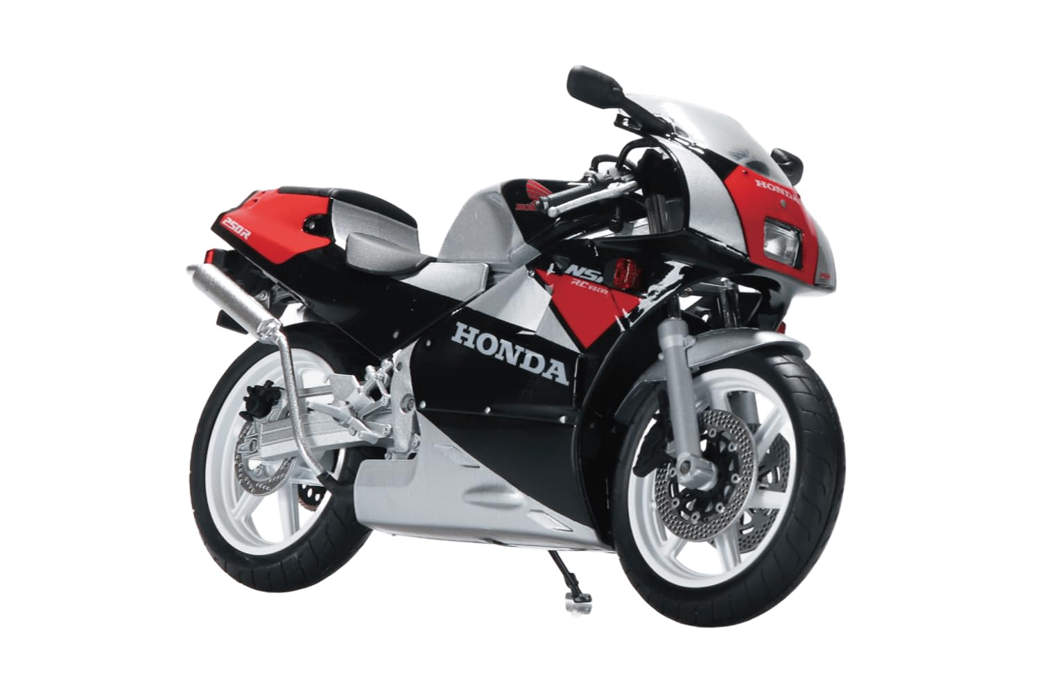 

Aoshima Bunka Kyozai Масштабная готовая Honda NSR250R Черный x Серебристый с семенами (АОСИМА) 1/12 89 Мотоцикл, Металлик, Прибл.. 165 мм, Предварительно окрашенный
