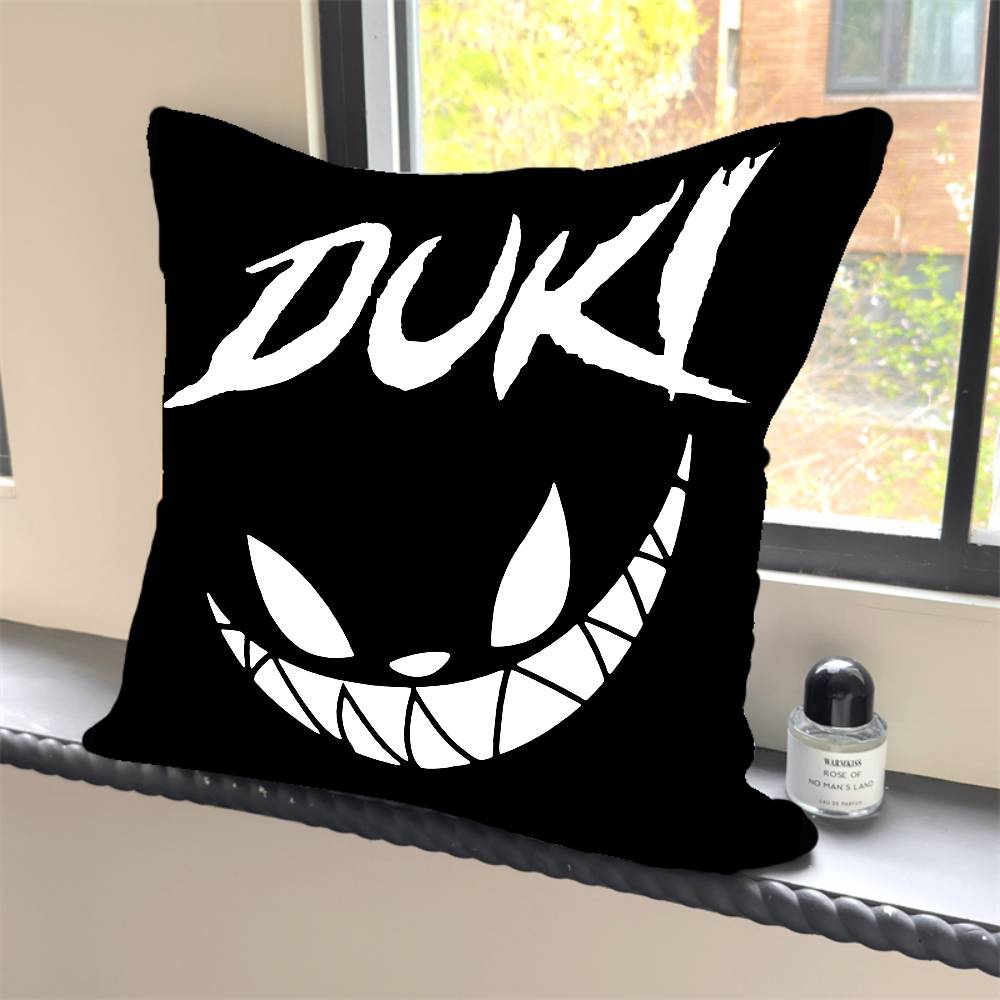 1PC Rapper D-Duki Pillow Case Square  Bedroom Sofa Leisure Comfort Cushion Car Home Decoration
