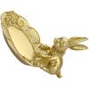 Stylish Rabbit Shaped Resin Tray Compact Jewelry Storage Solution For Earrings Rings Vanity Table Organizers Decoration