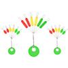 100 Pcs Silicone Fishing Oval/Cylinder Float Stop Stoppers Fishing Float Fishing Bobber Fishing Tackle Accessories