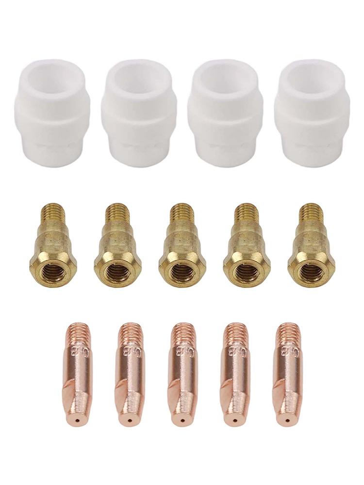 Welding Tools Contact Tip Tip Holder Welding Torch Easy Installation Gas Diffuser Contact Tip Brand New High Quality