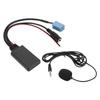 Bluetooth5.0 AUX IN Cable 3.5mm Jack ISO 8Pin 7 607 897 093 Handsfree Microphone Replacement for Bora for Blaupunkt