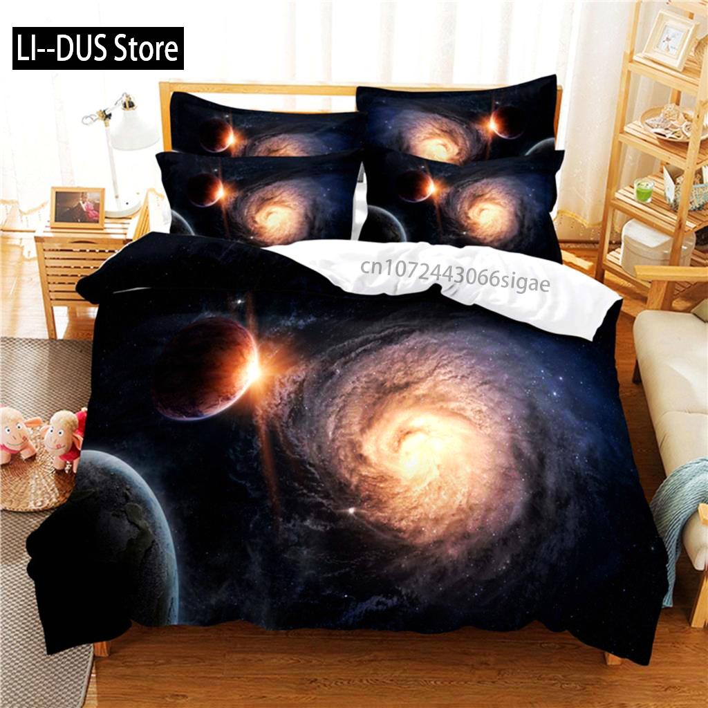 Earth Bedding Set Duvet Cover Set 3d Bedding Digital Printing Queen Size Bedding Set Fashion Design
