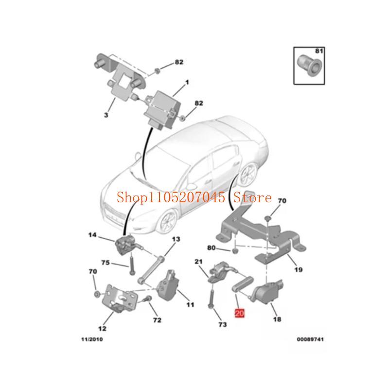 Advanced Steering Sensor Linkage With ±0.5° Accuracy For C5 Reliable Vehicle Maneuverability Enhancing Driving Safety 527370