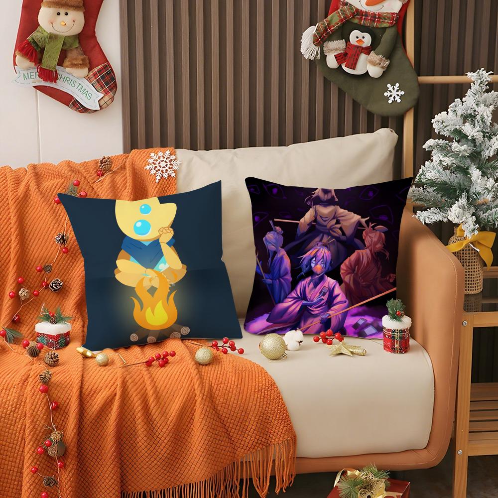 Deckbuilding Card Game Slay the Spire-S Pillow Case Pattern Printed Pillowcase for Living Room Sofa Cushion Cover & Bedroom