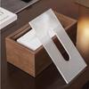 Modern Acrylic Tissue Box Transparent Fashion Napkin Holder Home Decoration Living Room Desk Decor Accessories Decorative Box