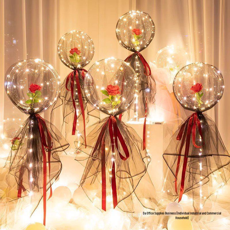 Romantic Proposal & Birthday Indoor Balloon Decoration Set