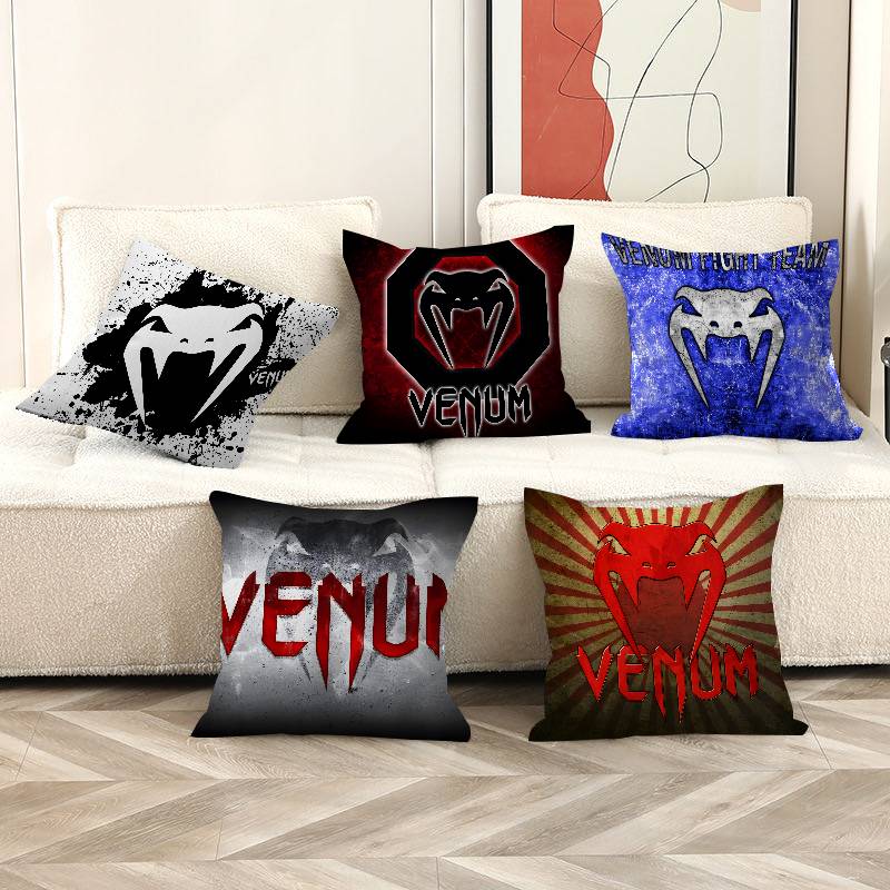 Snake Venom V-Venum Cushion Cover Pillowcase Upholstery Sofa Throw Pillow Home Decor Pillowcas