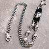 Punk Ghost Head Dancing Autumn Out Waist Chain, Trouser Chain, Alloy Ghost Head Chain