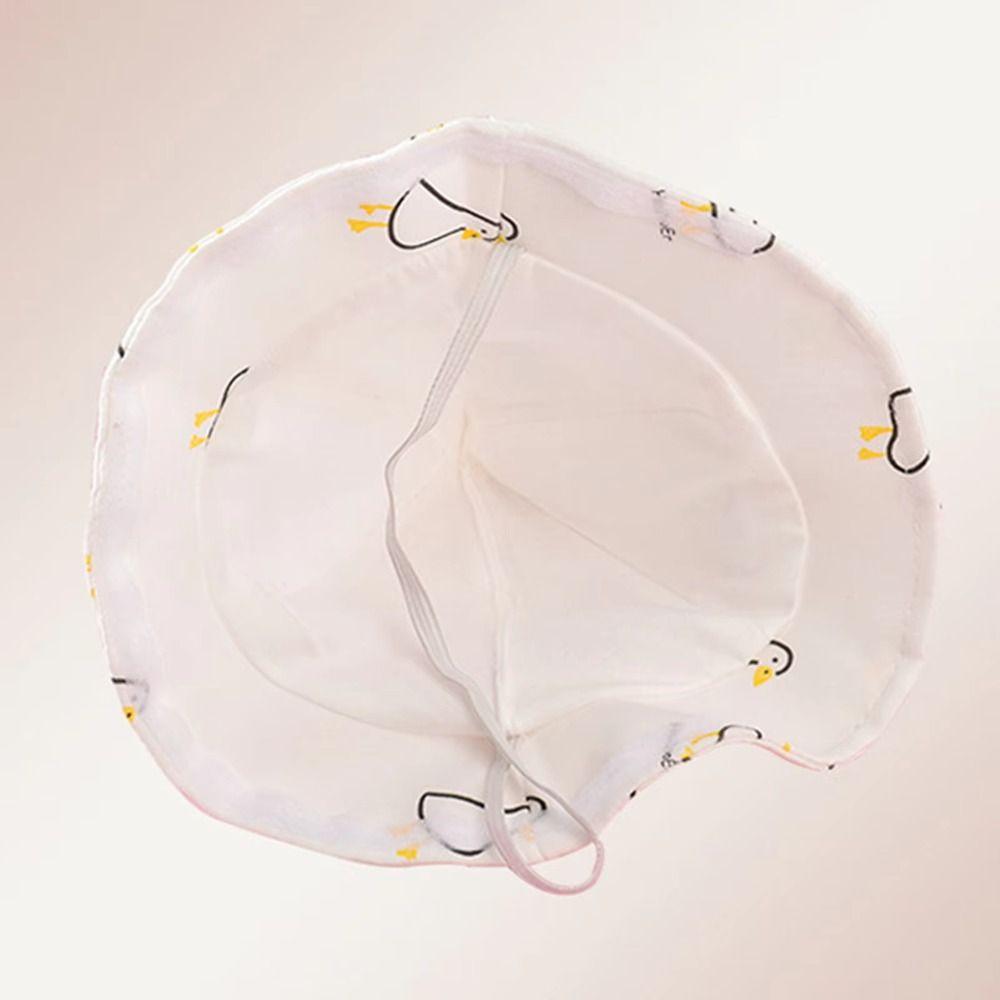 Breathable Fabric Newborn Protective Hat Cotton Kids Face Mask Hat Summer Season