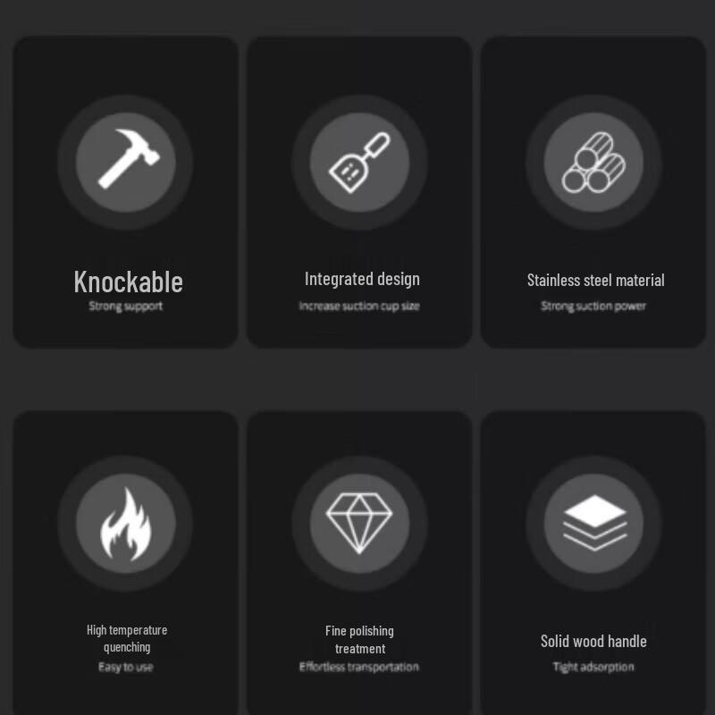 Sanbilei 6v1 nerezový stěrkařský nůž s kladívkovou krytkou