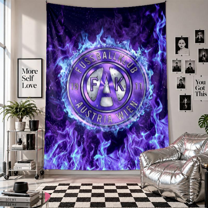 Austria Wien FC Wall Tapestry Home Decor Wall Hanging Cloth for Bedroom Living Room Background