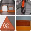 Instant Tent Gray and Orange 340 x 280 x 190 cm