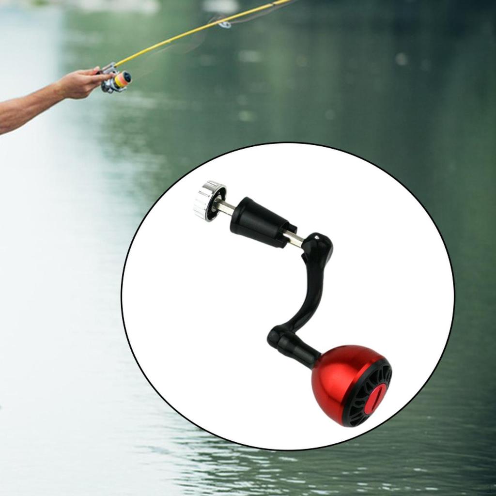 Fiskerulle Handtag Ergonomiskt Grepp Reparationsmodifieringsverktyg Enkel Vipparm Utrustning för Sjö